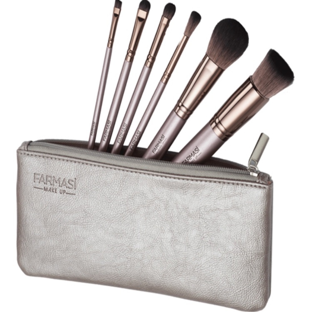 Pro makeup brush set
